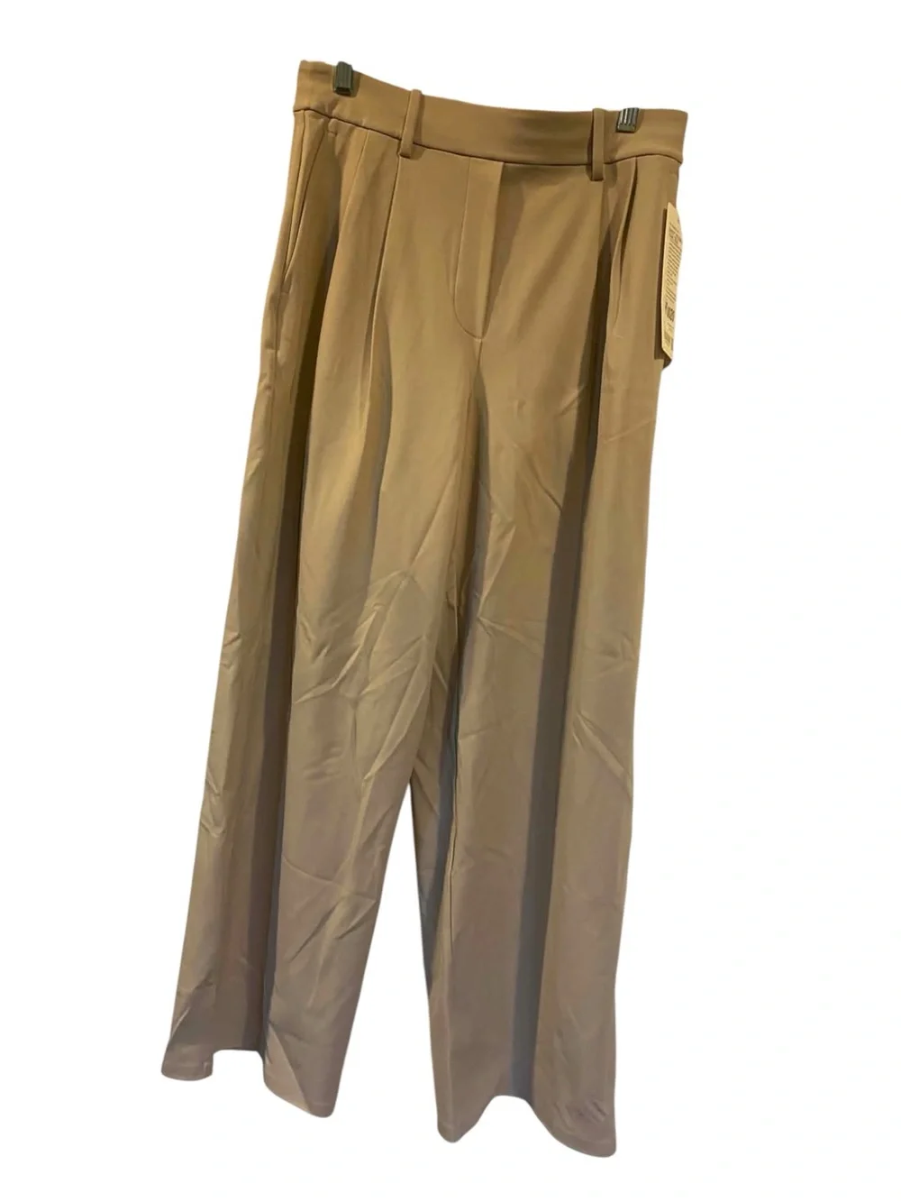 NWT Lululemon Daydrift HR Wide-Leg Trouser SHORT TAN Size M